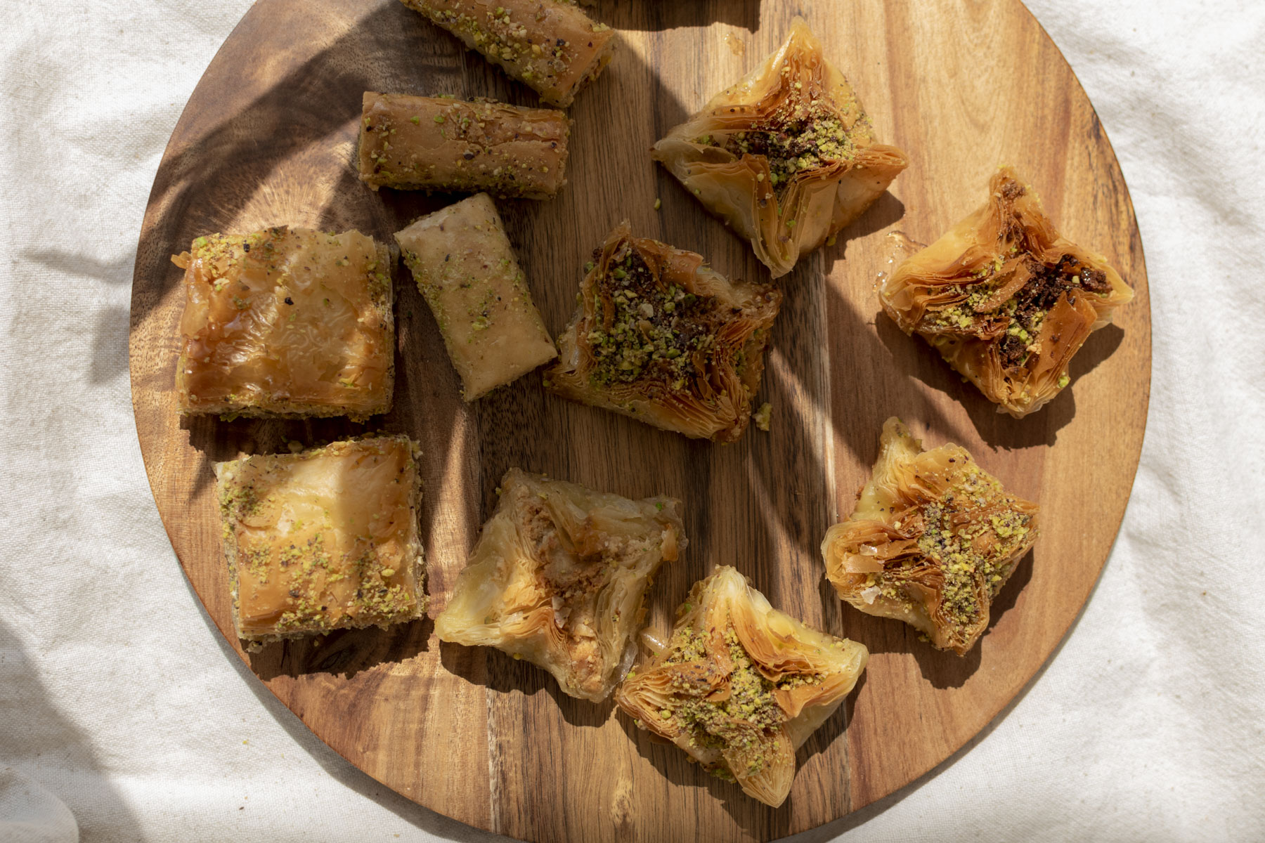 Plat de baklavas