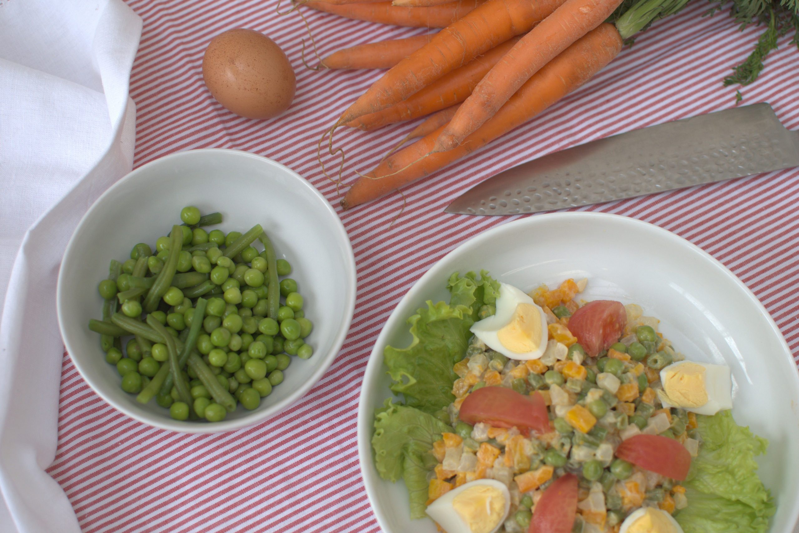 légumes et macédoine