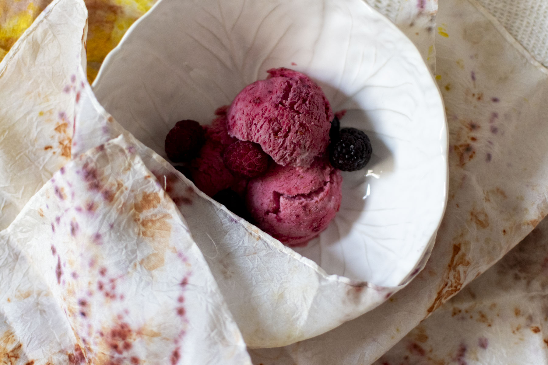 Sorbet à la framboise