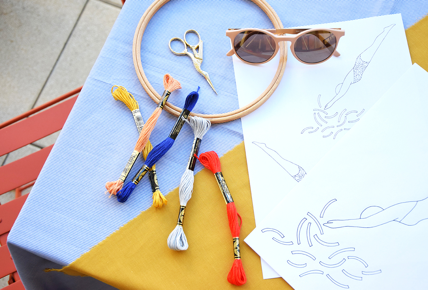 Défi Broderie Frenchie N°1
