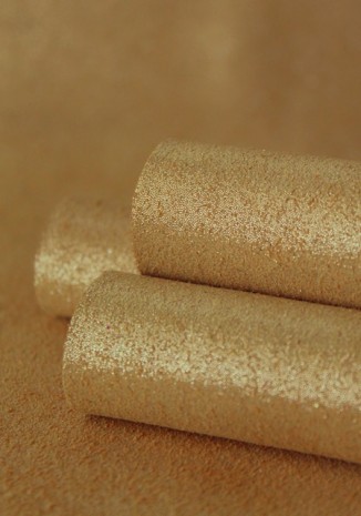 cuir-velours-ocre-a-paillettes Défi paillettes : Slow Sunday Paris, Little fabric