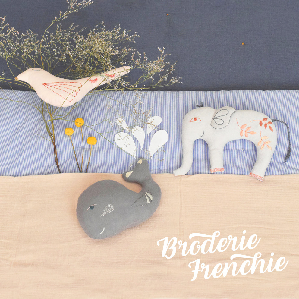 BRODERIE FRENCHIE : LE DEFI DE LA RENTREE 2017