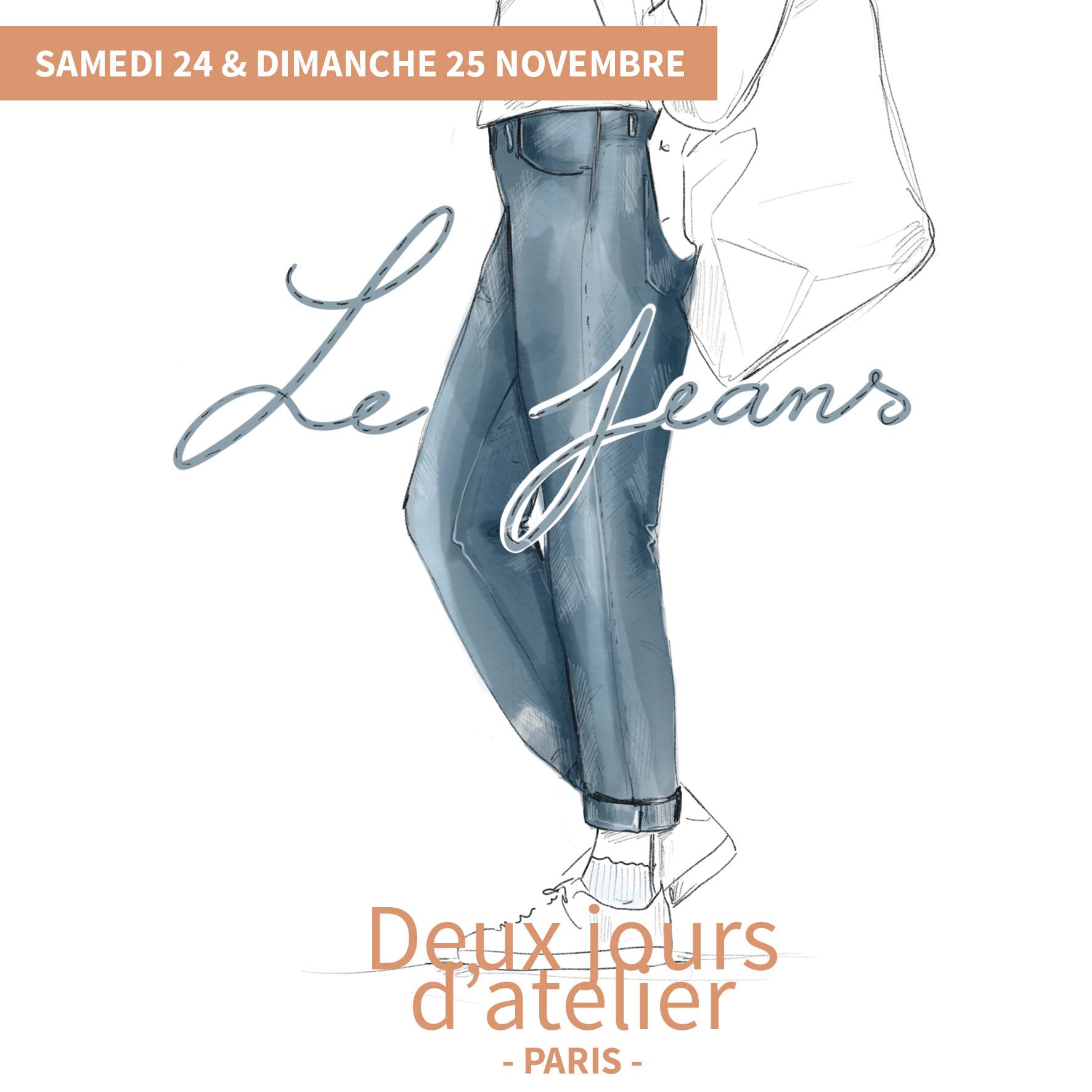 Ateliers spécial jeans À PARIS ET À BORDEAUX