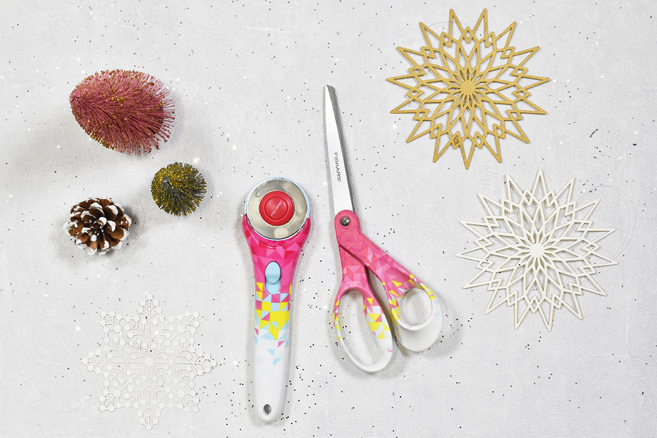 Défi Pailettes : Les lots Fiskars
