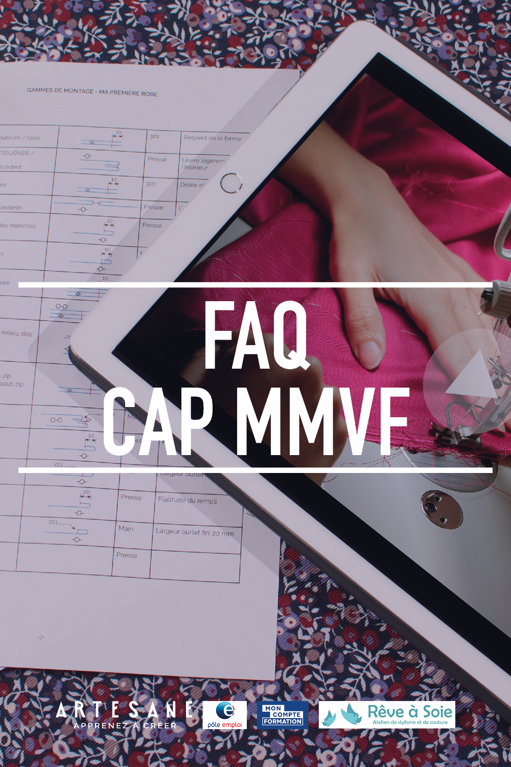 FAQ – CAP Métiers de la mode : vêtement flou (cursus guidé et encadré)