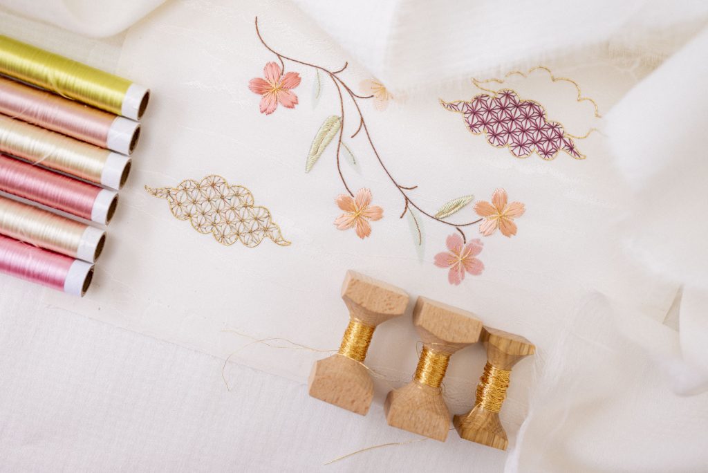 Cours de broderie japonaise nuidô