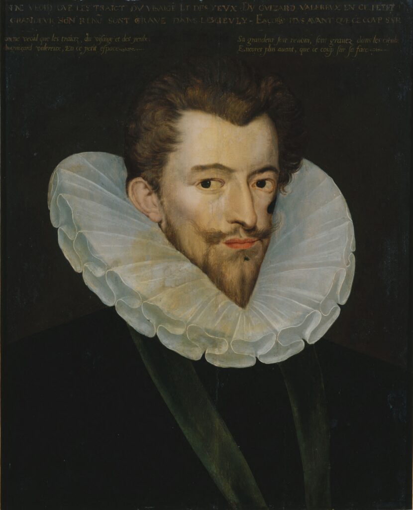 Henri Ier représenté avec une fraise