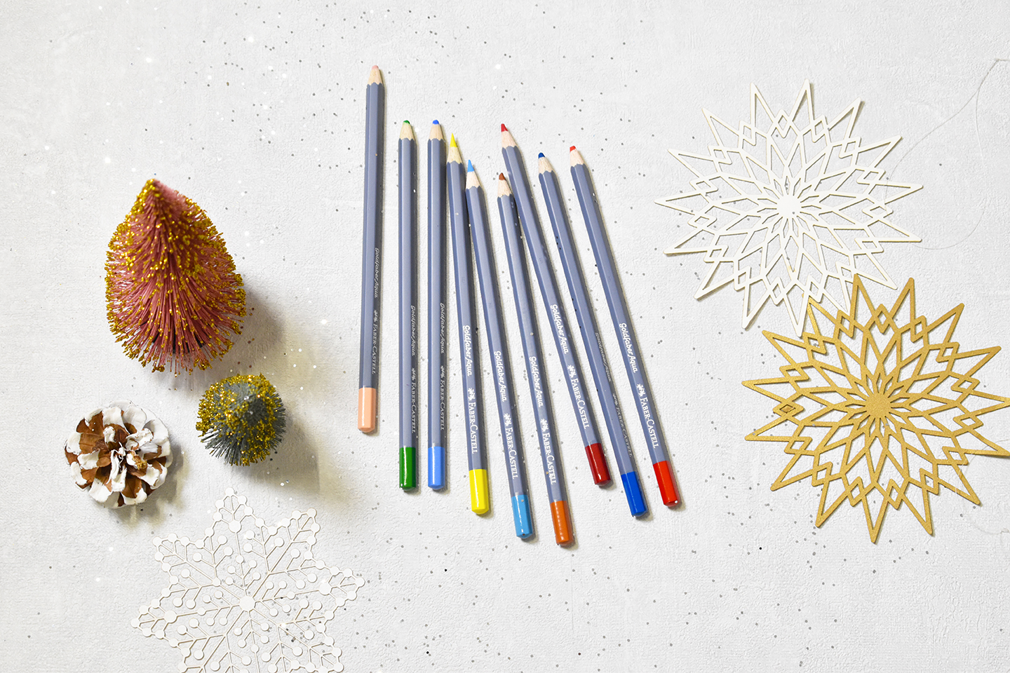 Défi paillettes : Faber-Castell vous gâte !